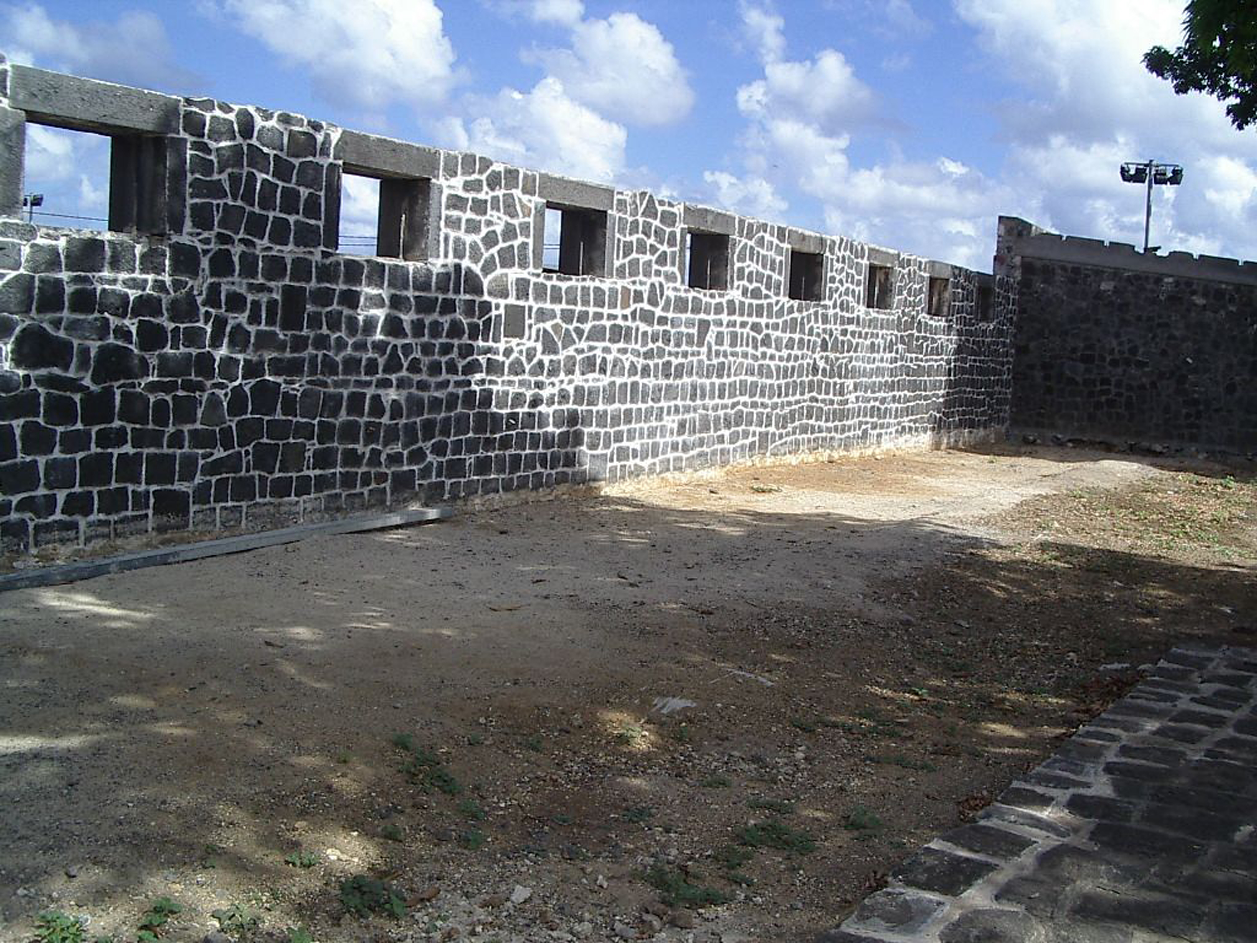 Immigrants shed where the indentured labourers were housed