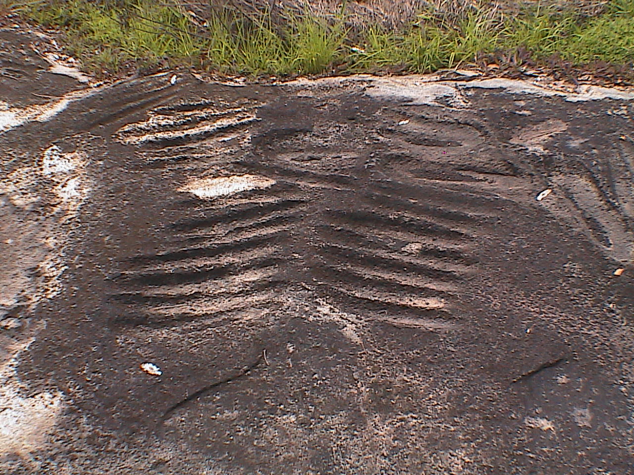 traces de polissage